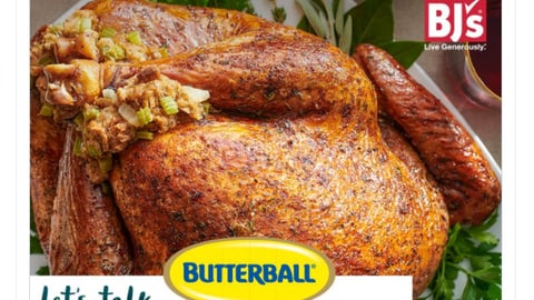 BJ's 'Free Turkey' Twitter Update